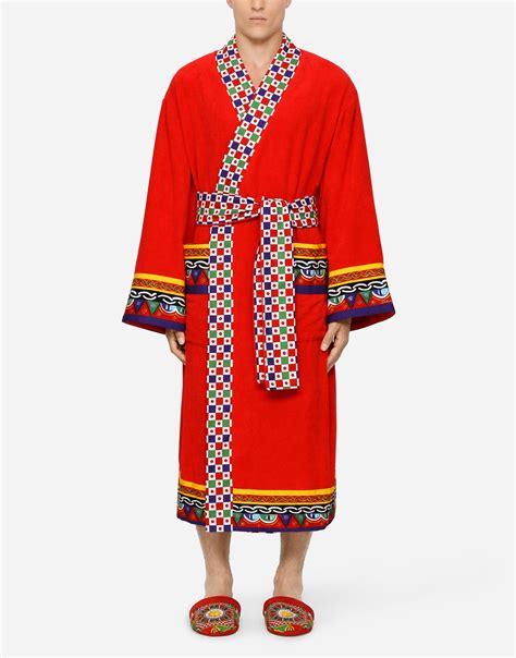 dolce and gabbana bathrobes